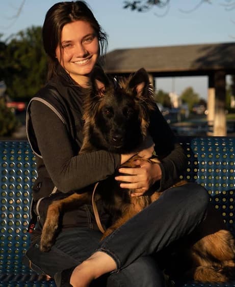 Owners with Belgian Tervurens